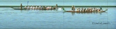 Cílová fotografie - Dračí lodě na rybníku Řeka - Krucemburk, rybník Řeka - 13 - k2 - r2