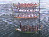 Cílová fotografie - Mistrovství Moravy - Ostrožská Nová Ves, jezero - DBGP - Fun 200m - FB