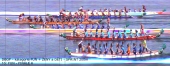 Cílová fotografie - Pálavský festival DL - Pavlov, Mušovské jezero, YC Dyje - 16 dbgp kategorie fun zeny a deti sprint 200m fa