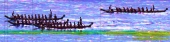 Cílová fotografie - Slapská regata dračí lodí - Slapská přehrda, kemp Rabyně - MIX - 25 - 500m - RC