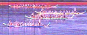 Cílová fotografie - Slapská regata dračí lodí - Slapská přehrda, kemp Rabyně - OPEN - WOMEN - 01 - 200m - RA